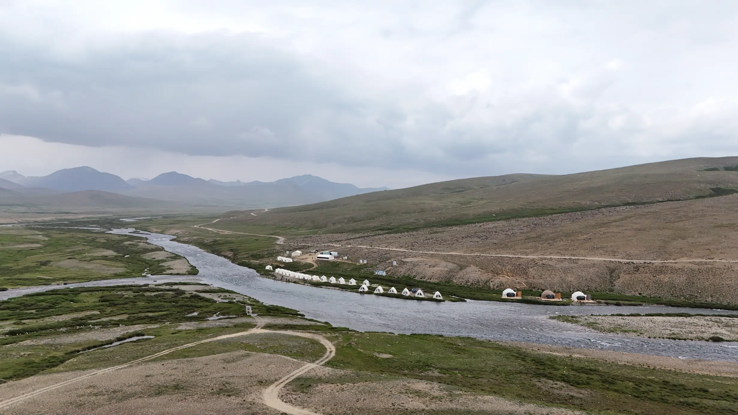The open landscape of Deosai Plains